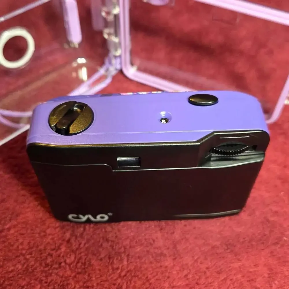 Cylo Waterproof Reusable 35mm Film Camera with Case Tie Dye Pattern